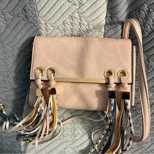 Elegant Pink Crossbody Bag